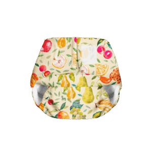 Superbottoms Newborn UNO Cloth diaper + 1 Dry Feel Pad -Fruit Burst (0-3 Months)