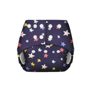 BASIC Pocket Diaper - Freesize Adjustable, Washable and Reusable (Blackstar)